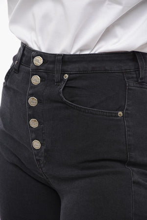 Jeans Slim Fit FELIZ High Waist with Logo Buttons 13,5cm