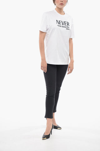 T-Shirt in Cotone TOO MUCH con Ricamo