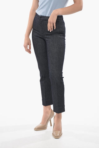 S Dark Wash DON Straight Fit Denims 18cm