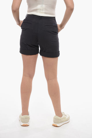 Cuffed Hem Chinos Pants