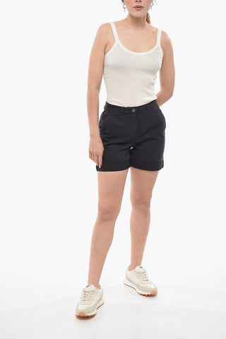 Cuffed Hem Chinos Pants