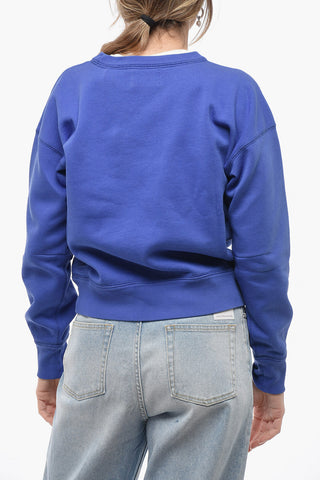 ETOILE Crew Neck MOBYLI Sweatshirt with Flocked Logo