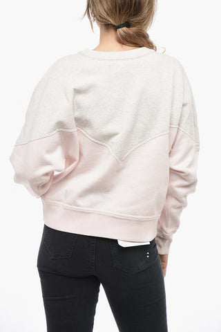 ETOILE Crew Neck HOUSTON Sweatshirt with Flocked Logo