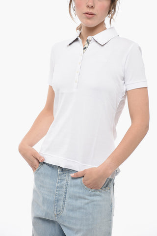 Piquet Cotton PARTSDOWN Polo Shirt with Ton-on-Ton Logo