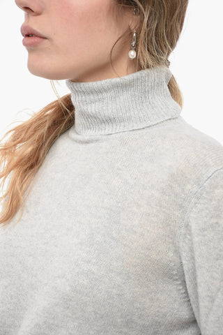 Maglia A Collo Alto in Cashmere