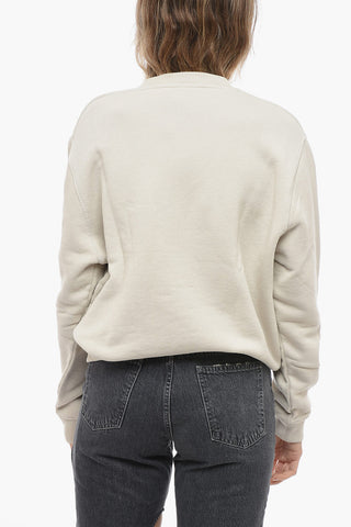 Brushed Cotton EXACTLY THE OPPOSITE Crewneck Sweatshirt
