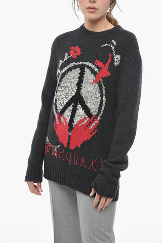 Cashmere Blend YOUTHQUAKE Oversized Pullover