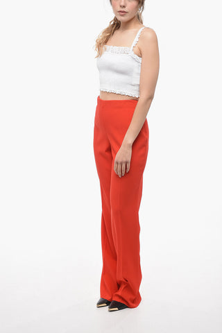 Tube Top Elastico con Bordi in Sangallo