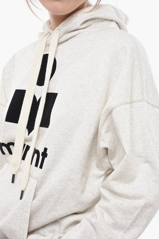 ETOILE Felpa Hoodie MANSEL con Logo Floccato