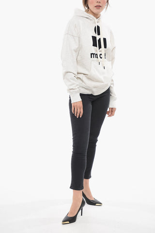 ETOILE Felpa Hoodie MANSEL con Logo Floccato