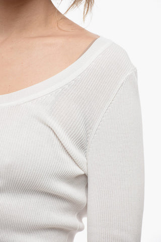 Maglia Girocollo CIPRIA Leggera a Coste