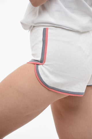 Shorts MIRROS FLUID in Maglia Jacquard