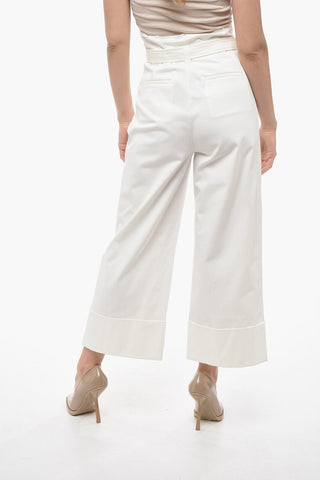 Pantaloni Cropped Fit NIGELLA con Design a Caramella