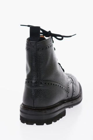 Anfibi in Pelle Martellata FARLANE Full Brogue