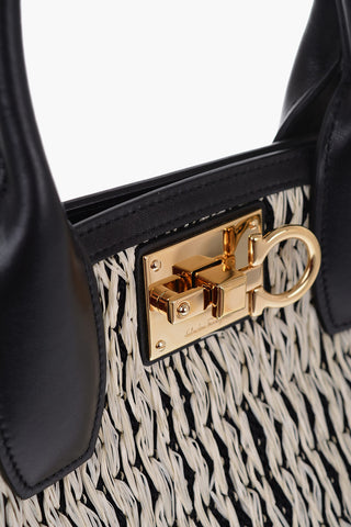 Two Tone THE STUDIO Rayon Tote Bag with Removable Shoulder Strap