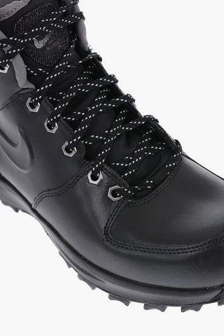 Leather MANOA Hiking Boots with Embossed Logo