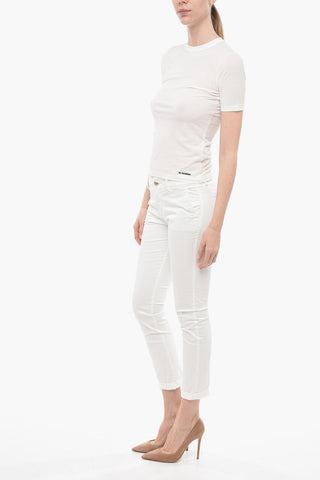 Crew Neck Cotto Crepe T-Shirt