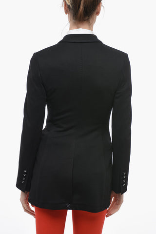 Blazer Doppiopetto Semifoderato con Rever a Lancia