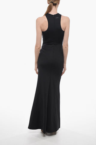 SFILATA Flared Cotton Blend Maxidress