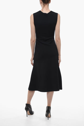 Vestito in Maglia COMPACT con Fondo Svasato