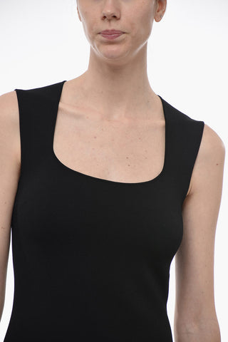 Vestito in Maglia COMPACT con Fondo Svasato