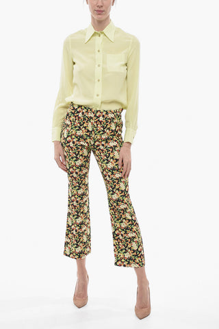 Pantaloni Cropped Fit LOVERS PRAIRIE con Motivo Floreale
