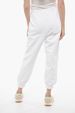 Joggers in Cotone con Elastico alla Caviglia