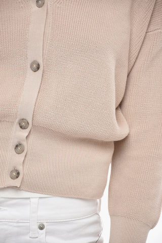 V-neck Cropped Cardigan
