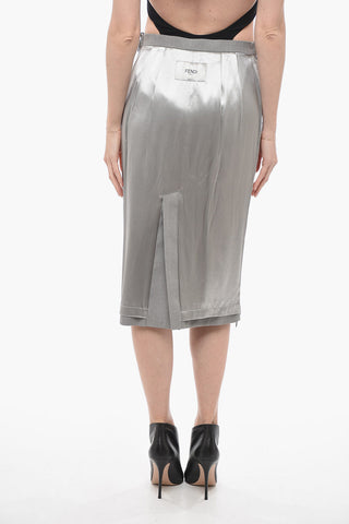Double-face Longuette with Side Full Zips