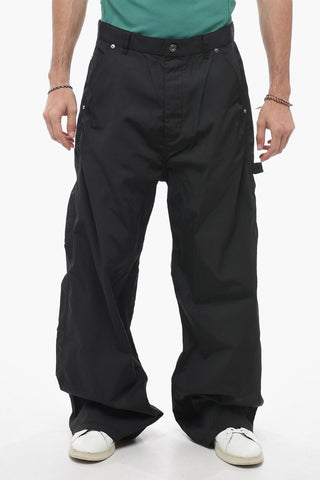 SEASONAL Cotton Blend CARPENTER Wide Leg Pants