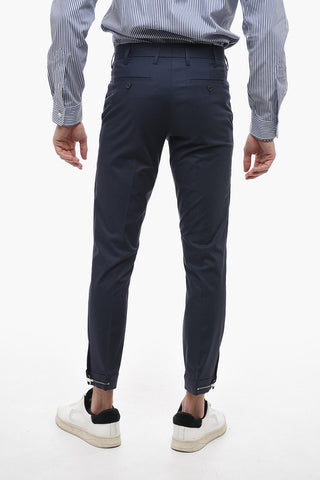 Slim Fit BARRETT METAL Pants with Belt Loops