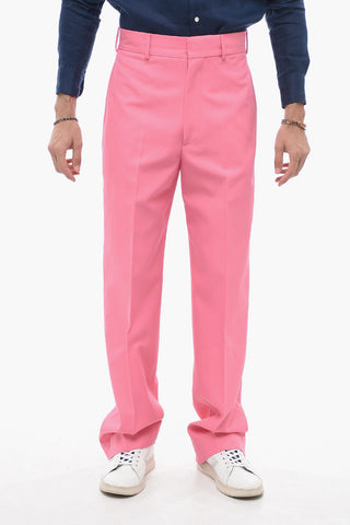 Cotton Blend SONNY Pants with Hidden Closure
