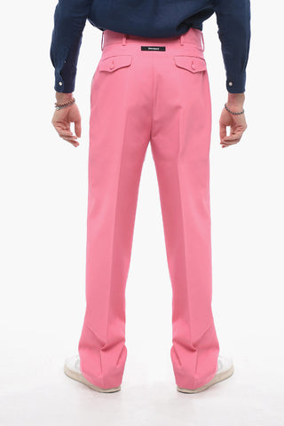 Cotton Blend SONNY Pants with Hidden Closure