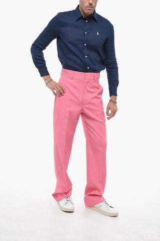 Cotton Blend SONNY Pants with Hidden Closure