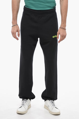 Fleece Joggers with OPPOSITE ARROW Print