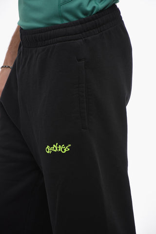 Fleece Joggers with OPPOSITE ARROW Print
