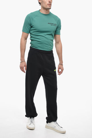 Fleece Joggers with OPPOSITE ARROW Print
