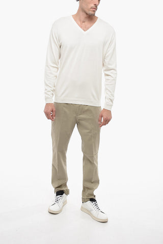 V-Neck Long Sleeved Sweater