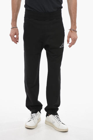 Drawstring Waist Cotton Joggers