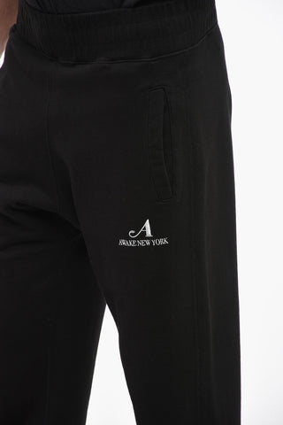 Drawstring Waist Cotton Joggers