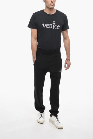 Joggers in Cotone con Elastico in Vita