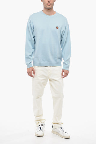 Wool BOKE FLOWER Sweater with Embroidery