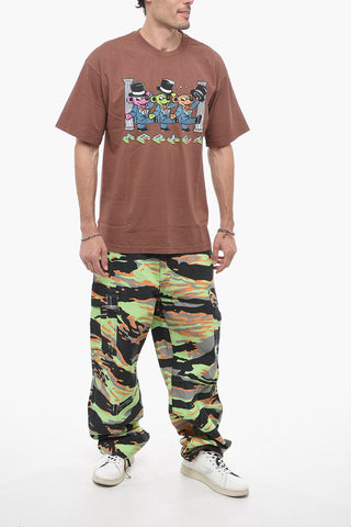 Teddy Bear Maxi Printed Crew-neck T-shirt