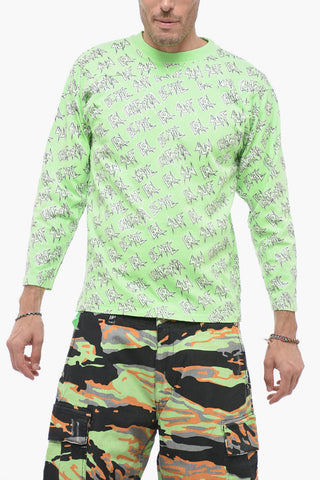 Long Sleeve Printed UNISEX Crew-neck T-Shirt
