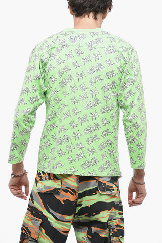 Long Sleeve Printed UNISEX Crew-neck T-Shirt