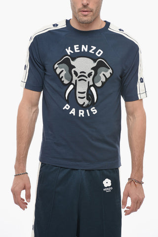 ELEPHANT Slim T-shirt with Embroidery