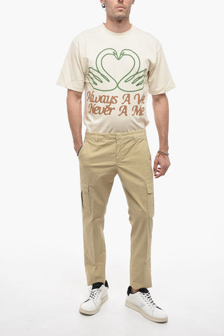 Pantaloni Cargo ZENO Slim Fit In Cotone