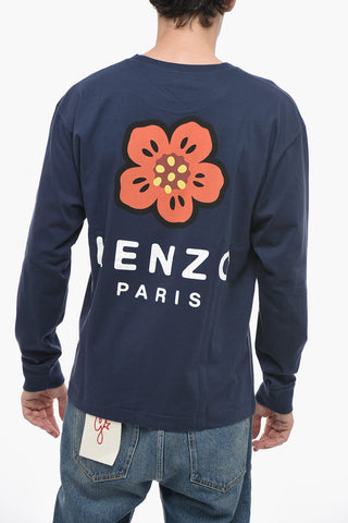 Long Sleeved Embroidered Logo T-shirt