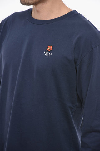 Long Sleeved Embroidered Logo T-shirt