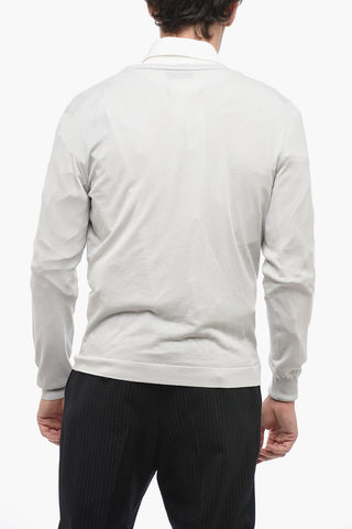 V-Neck Lightweight Cotton Cardigan